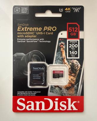 San disk extreme pro 512gb