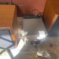 Radio cd Philips con casse telecomando 