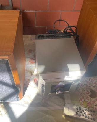 Radio cd Philips con casse telecomando 