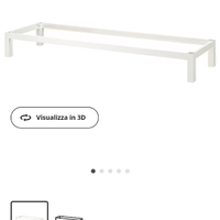 Base kallax ikea bianco