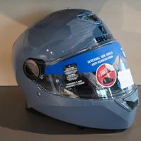 Casco Moto Integrale Shark SKWAL 2.2 BLANK Grigio