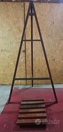 Cavalletto per esposizione quadri