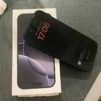 Iphone 16 pro 128gb Titanium Black con scatola