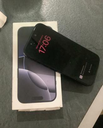 Iphone 16 pro 128gb Titanium Black con scatola