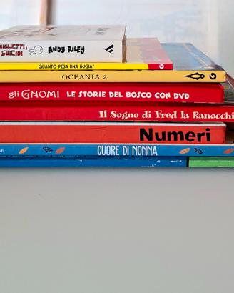 Lotto libri educativi per bambini e adulti