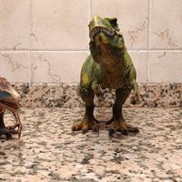 Dinosauri Schleich Tyrannosaurus-Triceratopo-Veloc