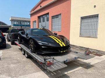 Rimorchio basculante trasporto auto