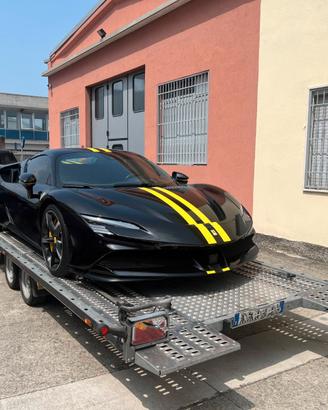 Rimorchio basculante trasporto auto