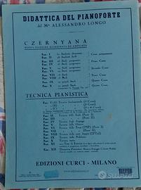 Libri di tecnica pianistica Alessandro Longo