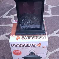 Focolino, lanterna a led da giardino 
