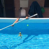 Piscina Intex dimensioni 4 mt x2 mt x 1 mt