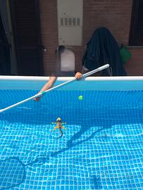 Piscina Intex dimensioni 4 mt x2 mt x 1 mt