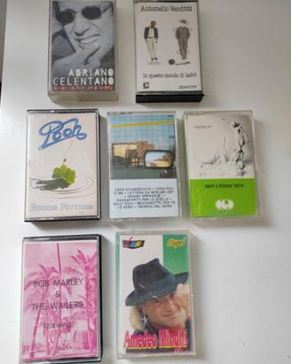 12 cassette di musica vintage anni 80-90