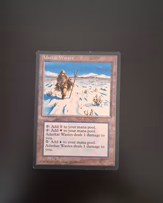 carta magic the Gathering 1995 vintage 