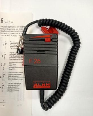 Microfono per CB Alan F26
