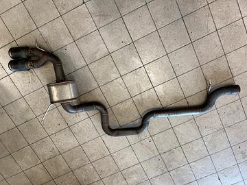 Terminale di scarico audi A3 2.0 tfsi