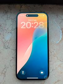 Iphone 16 128GB nero + cover e spinotto