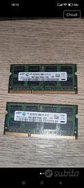 RAM "Samsung 2 x 2gb DDR3"