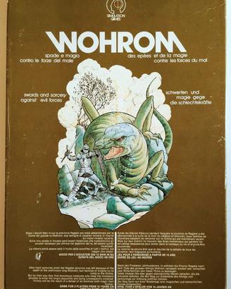 Raro Gioco da Tavolo Vintage: WOHROM (1981)