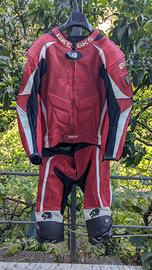 Tuta da moto in pelle divisibile BKS Lion