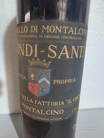 VINO DA COLLEZIONE BRUNELLO DI MONTALCINO 1989