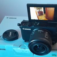 CANON MIRROLES M10+EF-M 15-45 IS STM+Imballi orig.