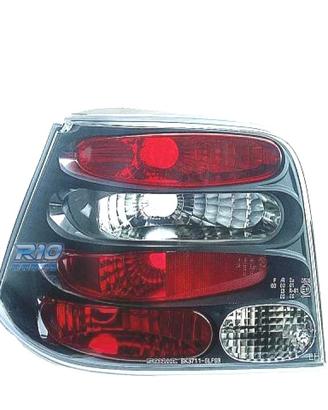 FANALI PER VOLKSWAGEN VW GOLF 4 97-03 FONDO CROMAT
