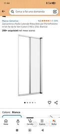 zanzariera a scorrimento laterale 240x140