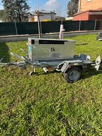 Carrello porta moto ellebi