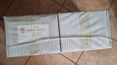  confezione da 1000 buste gialle per spedizione