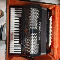 Fisarmonica Scandalli Super 6 120 bassi