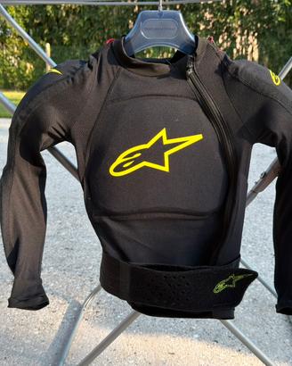 Protezioni per motocross e quad da bambino