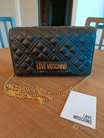 Borsa a spalla NUOVA Love Moschino nera piccola