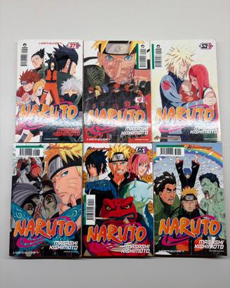 Naruto – Set di 6 Volumi Manga