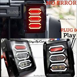 Fanali posteriori LED JEEP WRANGLER JK plug & play