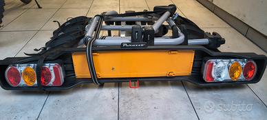 Portabici gancio traino 4 bici