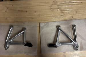 Supporti pedane posteriori BMW R1200/R1250 GS