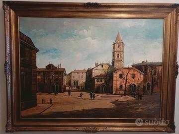 Giuseppe Viganò Dipinto olio su tela, XX secolo