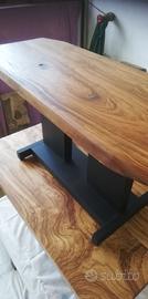 TAVOLO TV. IN ULIVO. 