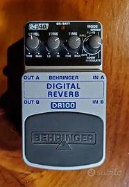 Digital reverb Behringer DR 100 perfetto