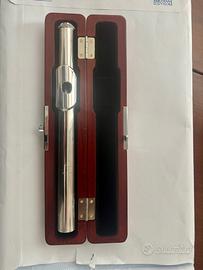 Testata Yamaha in argento per flauto traverso