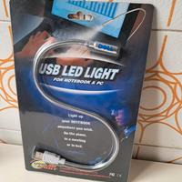 Luce led usb per pc