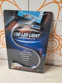 Luce led usb per pc