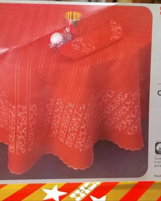 Tovaglia Zucchi rossa tonda