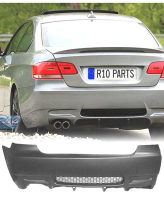 PARAURTI POSTERIORE BMW E92 E93 LOOK M3 USCITA SIN