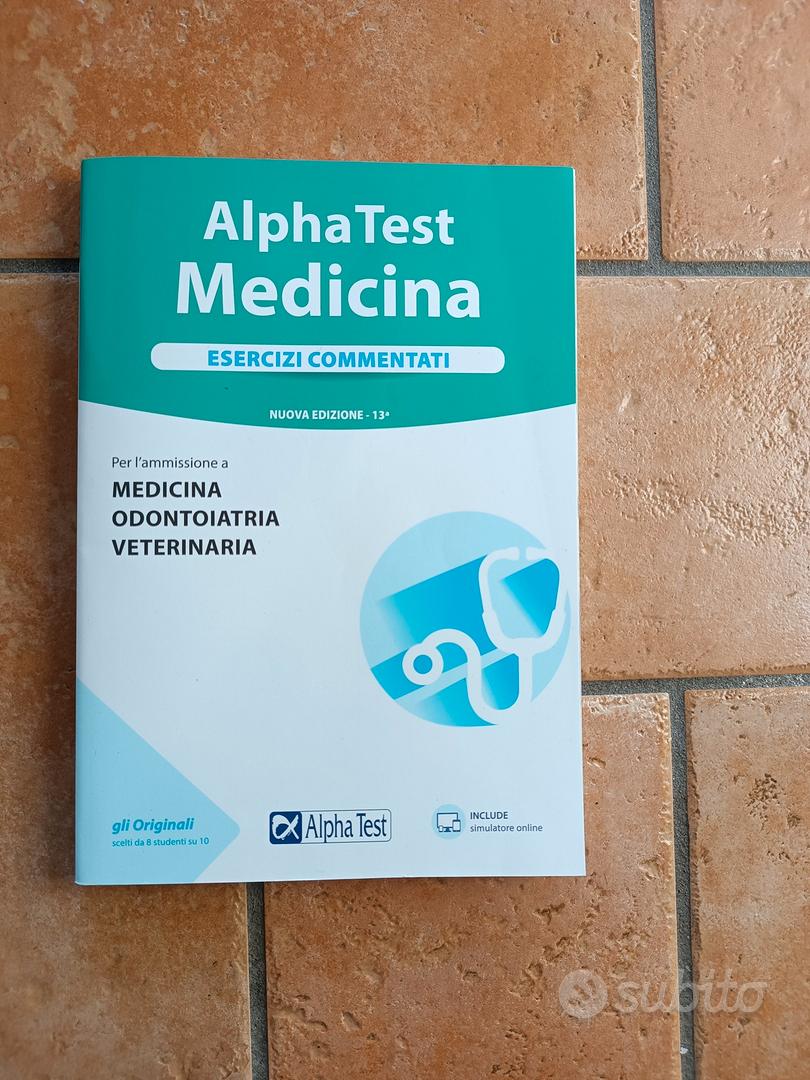 Alpha Test medicina - esercizi commentati - Libri e Riviste In vendita a  Monza e della Brianza