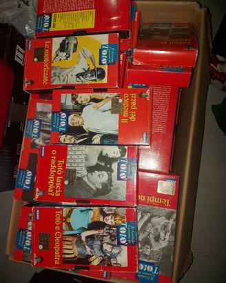 collezione videocassette vhs di toto'