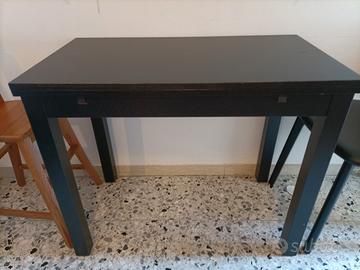 tavolo/consolle nero Ikea Bjursta