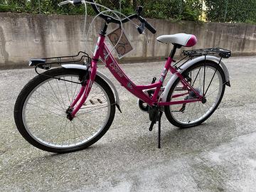 BICI DA BAMBINA ESPRIT ROSA/BIANCA – NUOVA