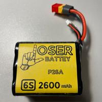 Pacco batterie fpv li-ion MOLICEL P26A 6S